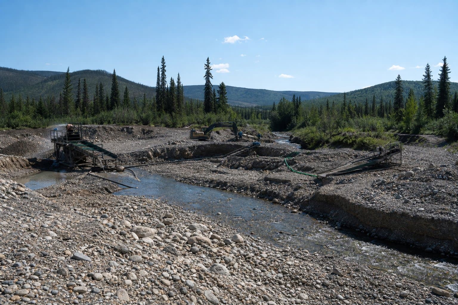 Cover image for article: DNR takes comment through Aug. 24 on Warner Creek placer mining expansion near Chicken