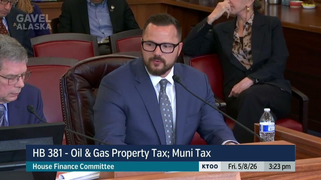 Cover image for article: House Finance begins review of Alaska LNG tax bill with competing rate proposals