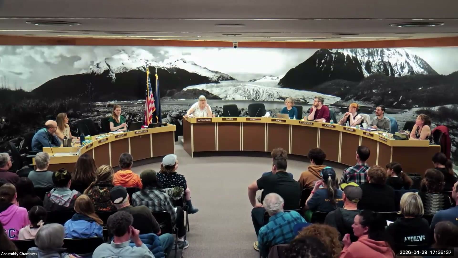 Cover image for article: Hundreds pack Juneau Assembly meeting to oppose recreation facility cuts