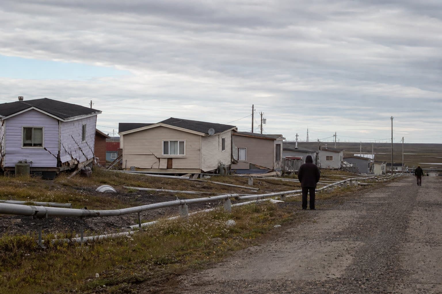 Cover image for article: Kaktovik residents press North Slope Borough on cracked homes