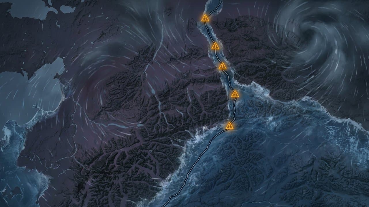 Cover image for article: A Bering Sea storm brings flooding and high winds to the Y-K Delta