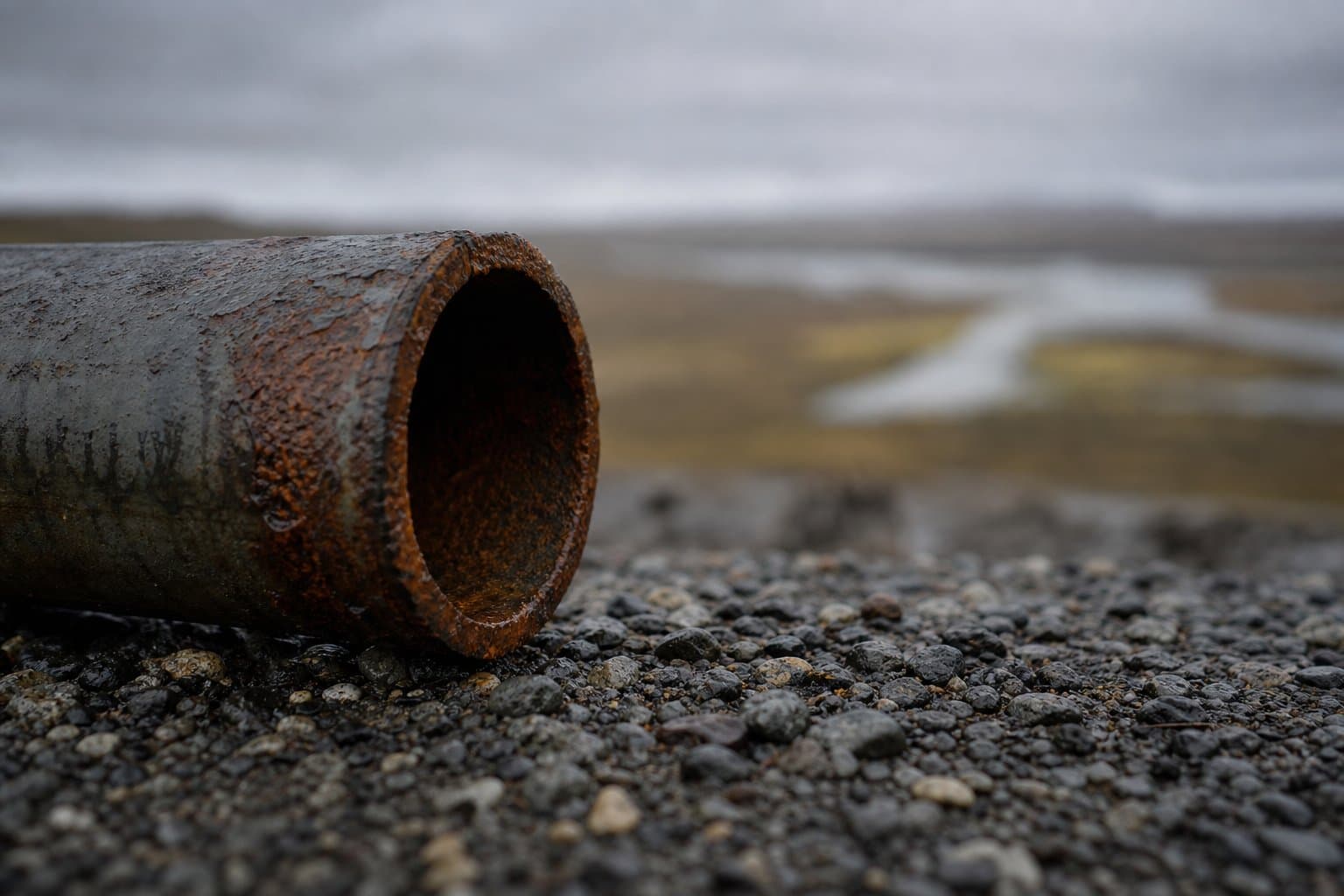Cover image for article: Alyeska Seeks Land to Armor the Pipeline Against Floods