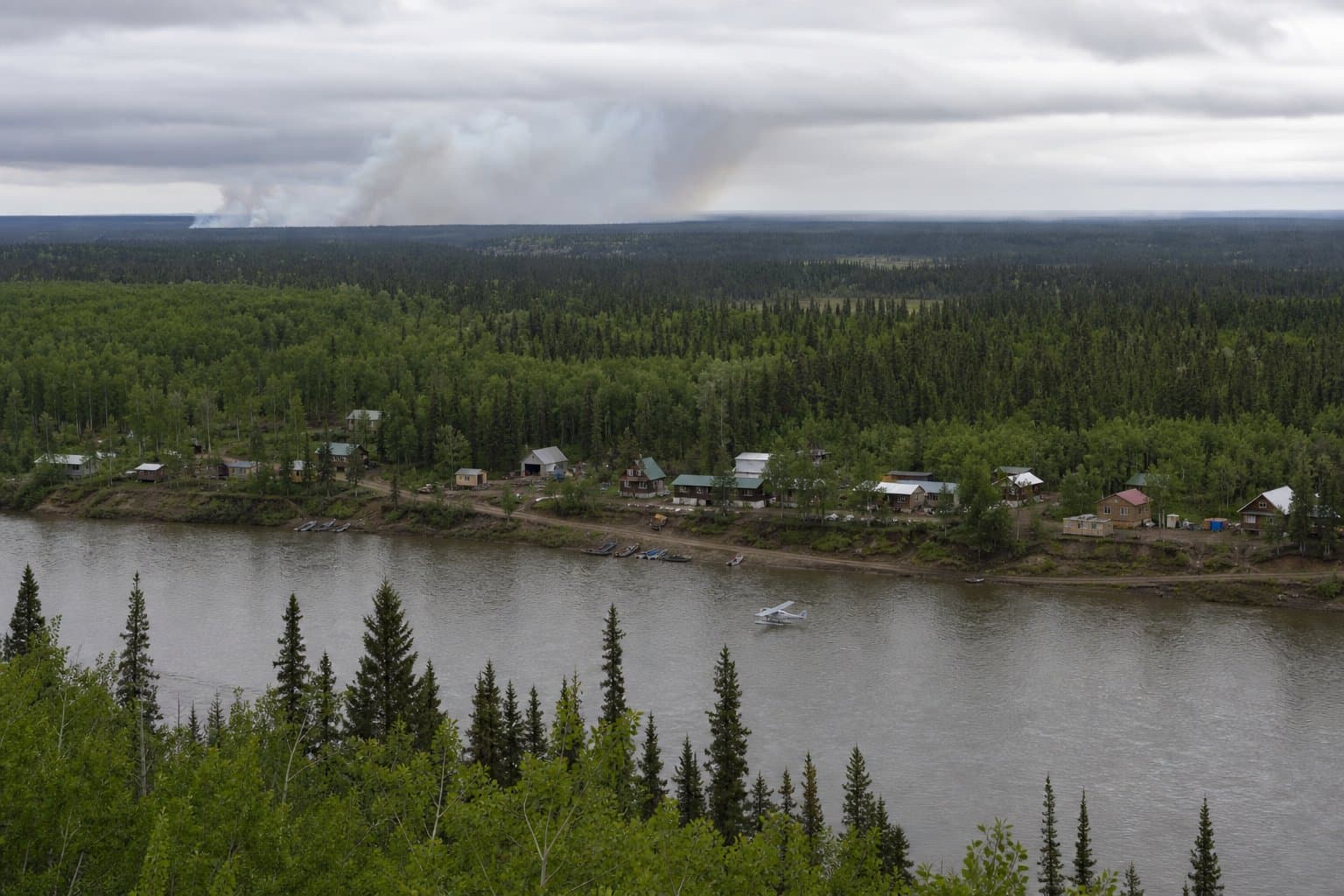Cover image for article: Wildfire investigation opens near Beaver on the Yukon Flats