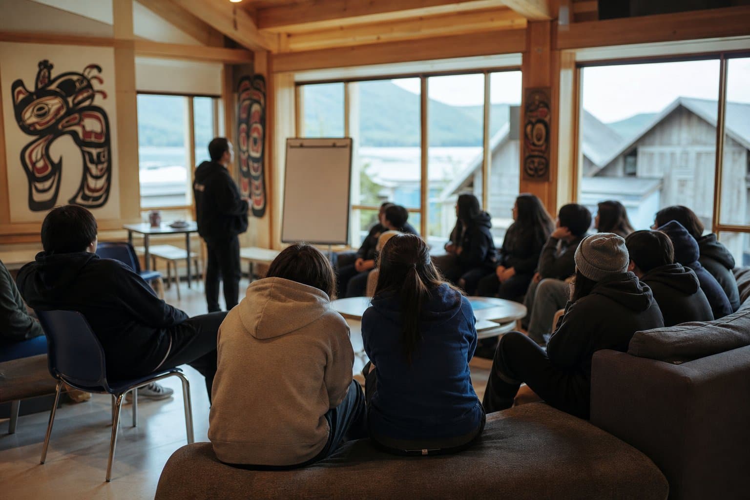 Cover image for article: Tlingit & Haida gets $1.05 million for Angoon youth classes and kinship caregivers