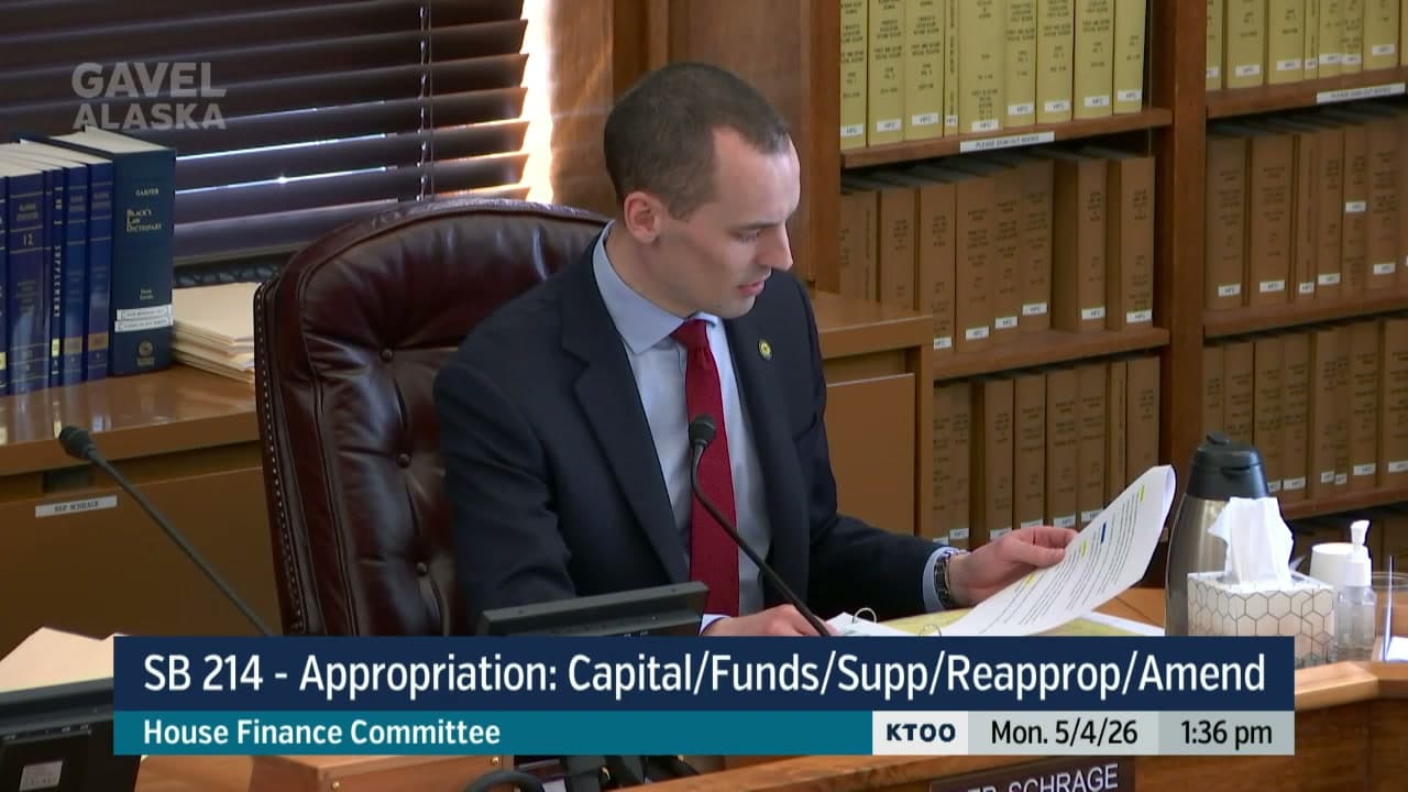 Cover image for article: House Finance cuts West Susitna road funding from capital budget