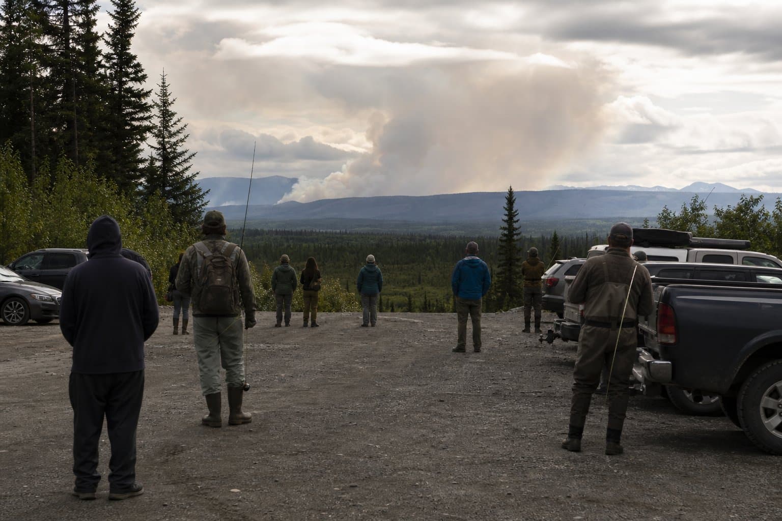 Cover image for article: Wildland fire closes Swanson River Road in Sterling