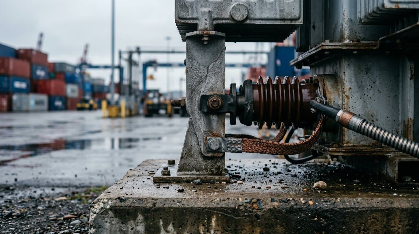 Cover image for article: Anchorage clears a substation plat on quake-prone Port ground
