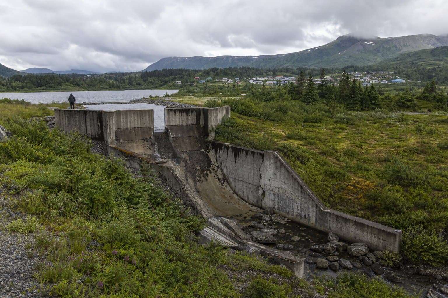 Cover image for article: A Larsen Bay spillway is 'nearing failure' and unfunded in Kodiak's list