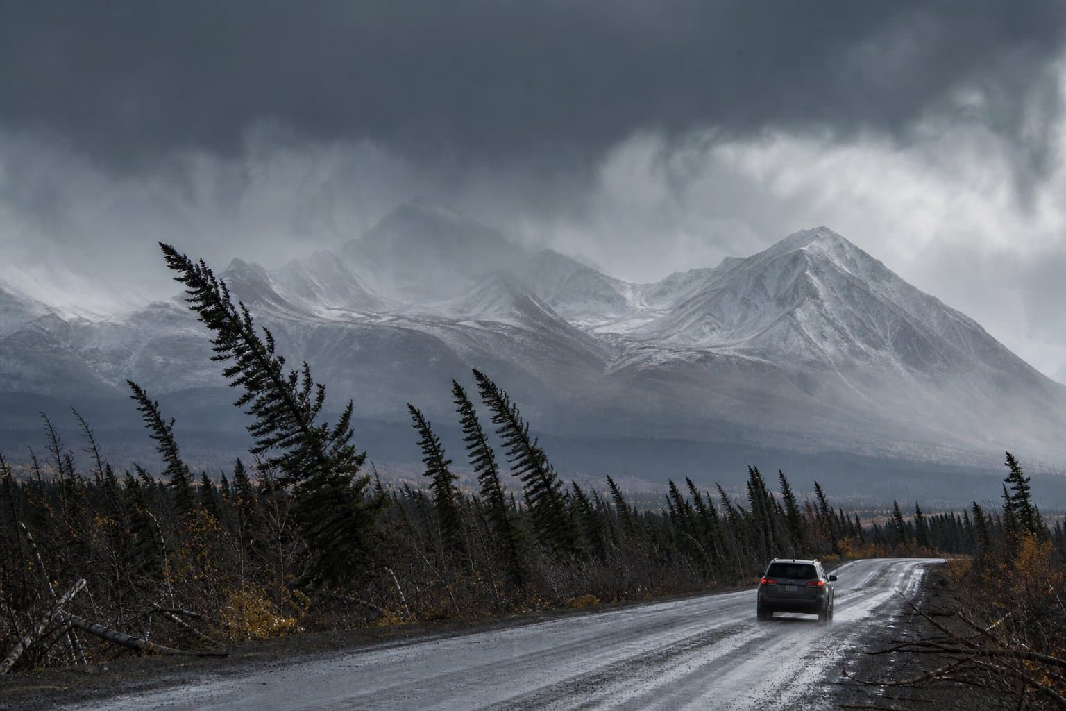 Cover image for article: High wind warning: gusts to 70 mph Friday in the Eastern Alaska Range