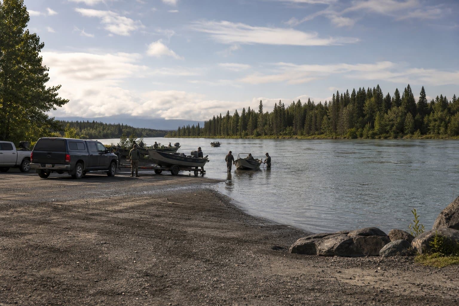Cover image for article: Georgia man, 71, found dead in Kenai River near Sterling boat ramp