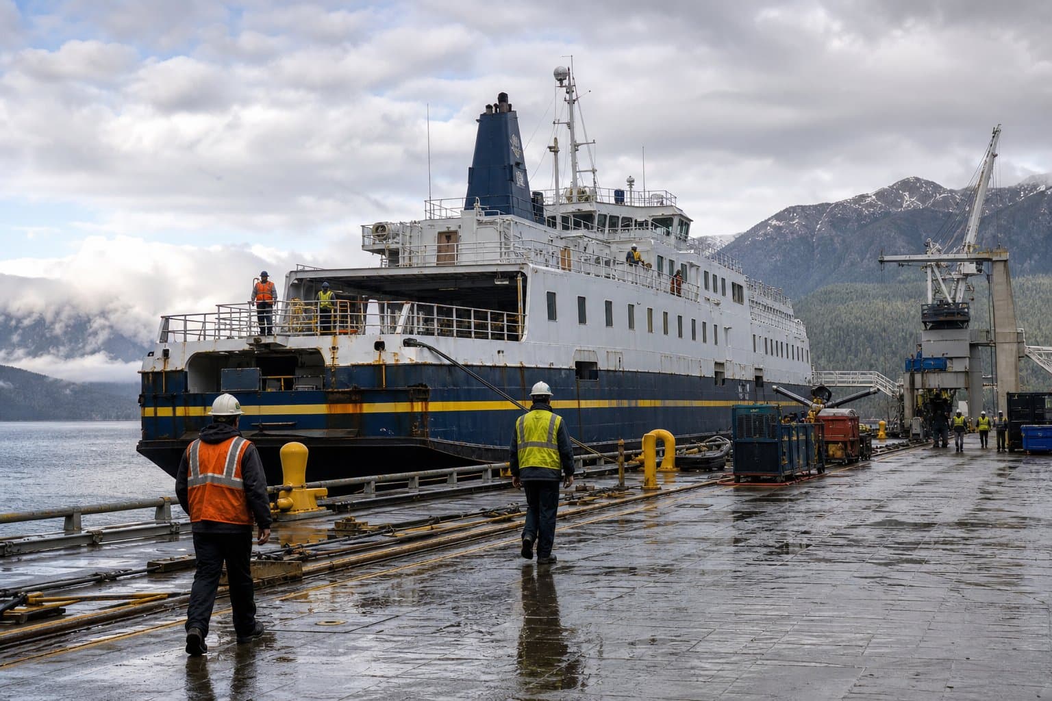 Cover image for article: Federal grant of $310,307 funds condition survey of Alaska's ferry fleet