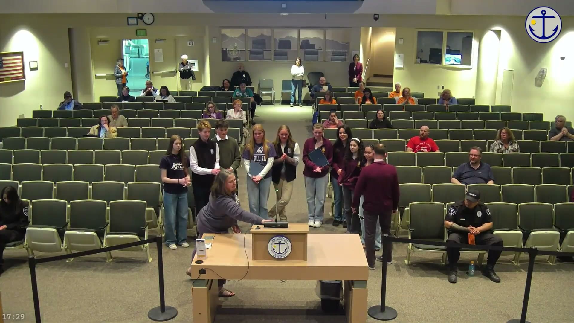 Cover image for article: Anchorage Assembly continues public safety commission hearing to June 9 after criticism of advisory-only powers