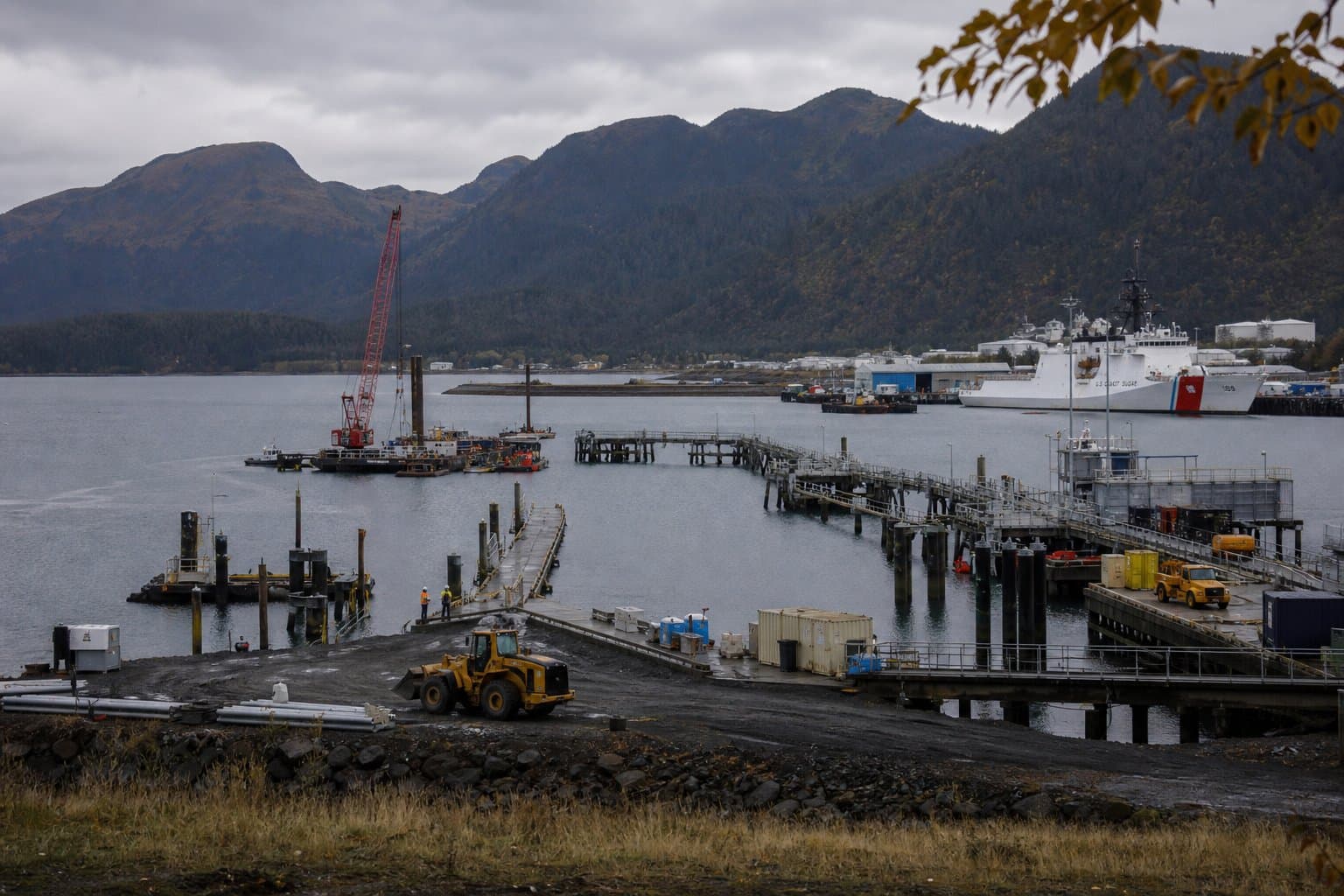 Cover image for article: Coast Guard orders $315 million fuel pier and cutter berths at Base Kodiak