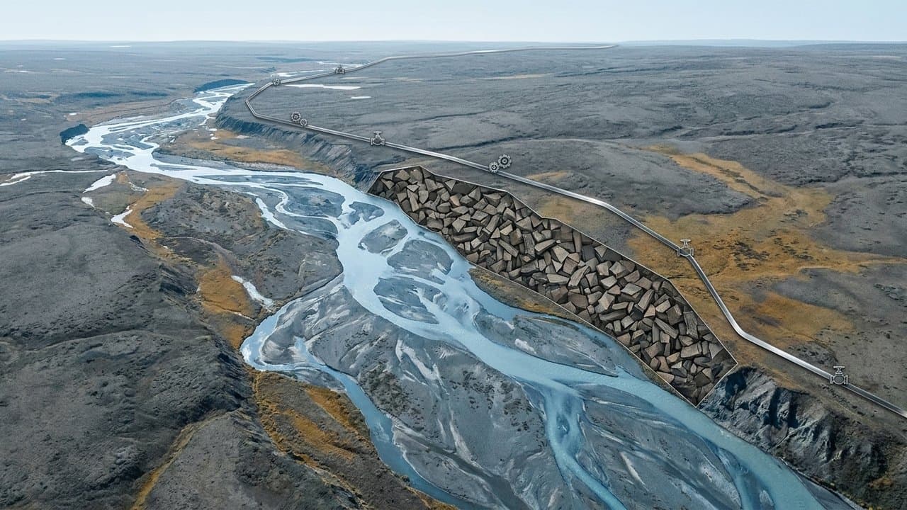 Cover image for article: Alyeska seeks 26 more acres along Sag River for riprap stockpiles
