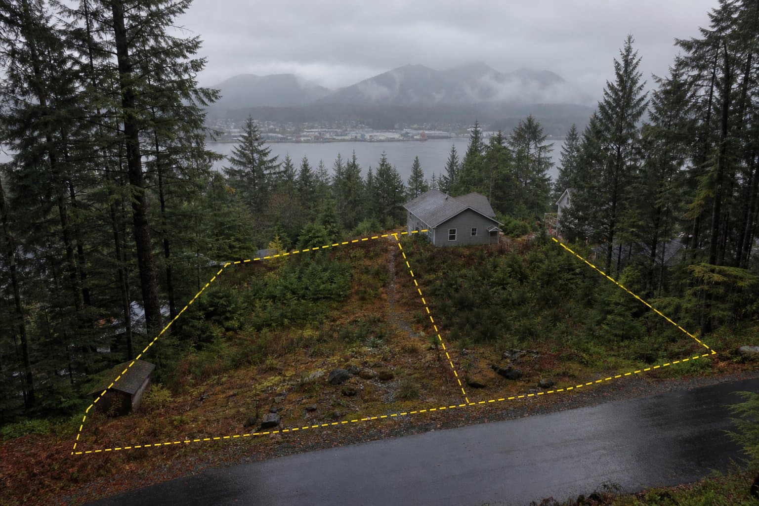 Cover image for article: Sitka panel weighs splitting Halibut Point Road lot in two