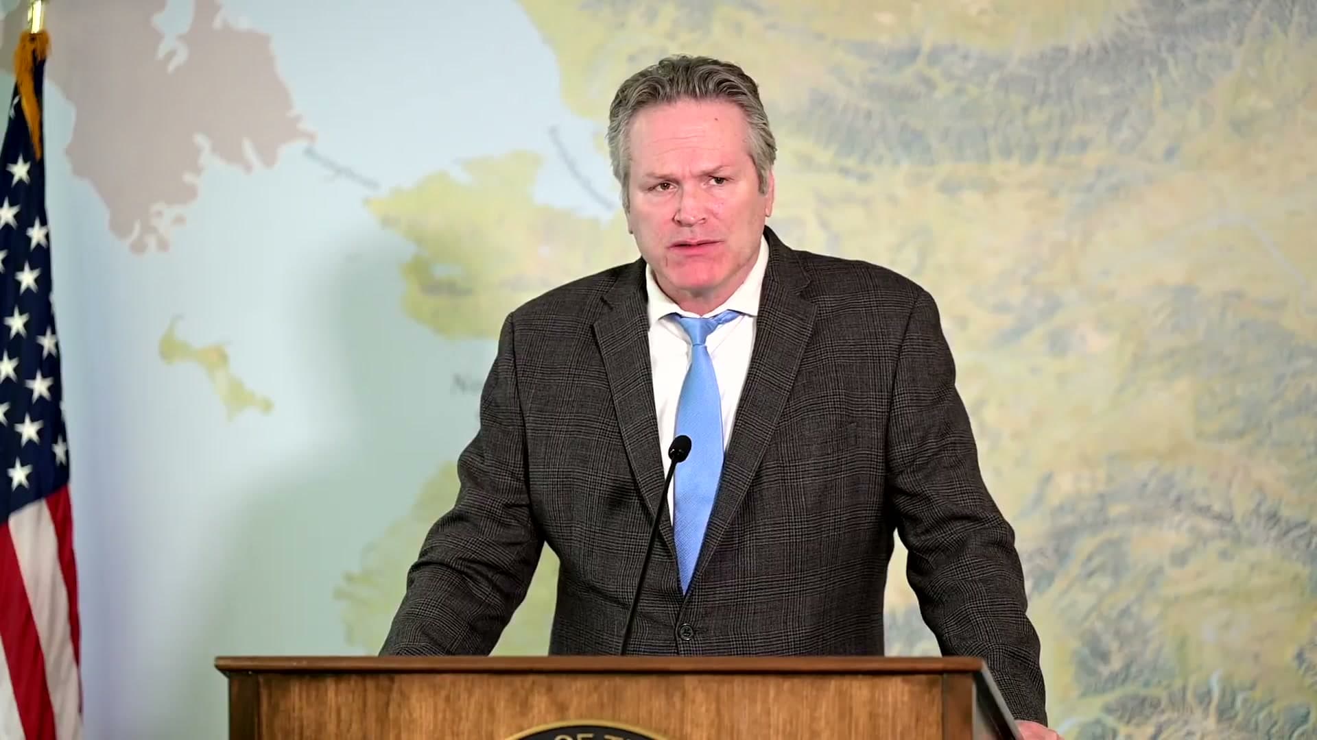 Cover image for article: Dunleavy says Alaska gas pipeline depends on property tax overhaul