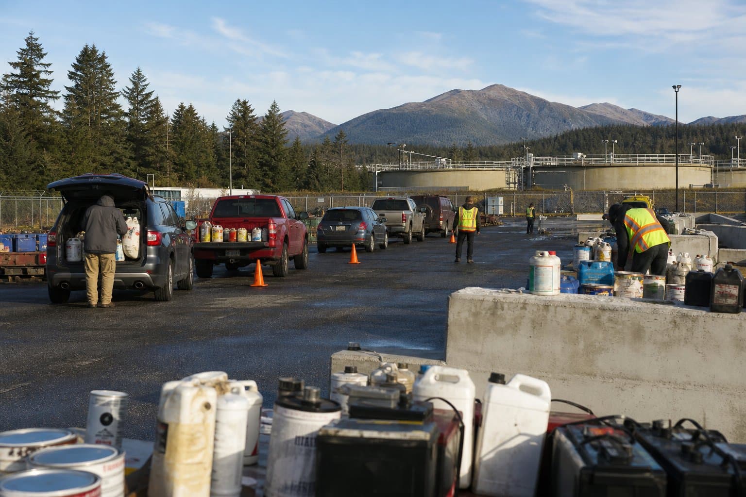Cover image for article: Sitka takes household hazardous waste free for two days next month, but not lithium-ion batteries