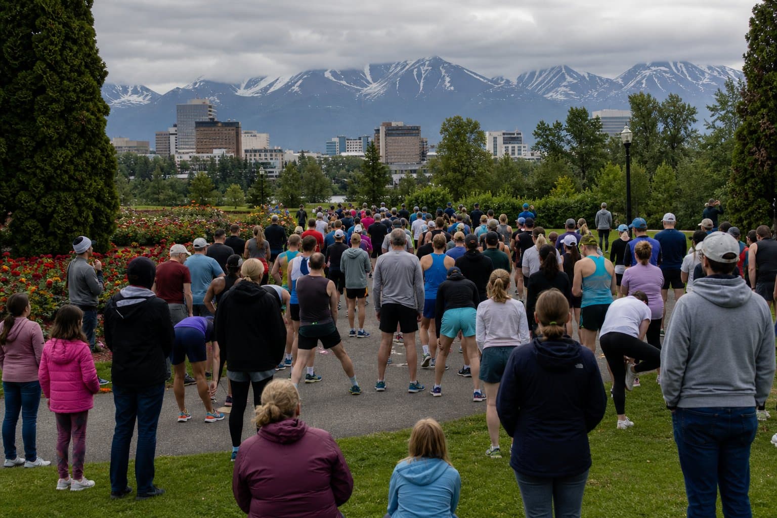 Cover image for article: A downtown Anchorage race with trail miles and maybe a Denali view