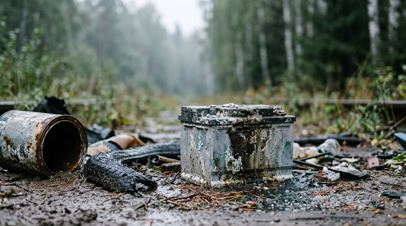 Cover image for article: Palmer junk hauler cited for dumping over 500 pounds of trash on Mat-Su land