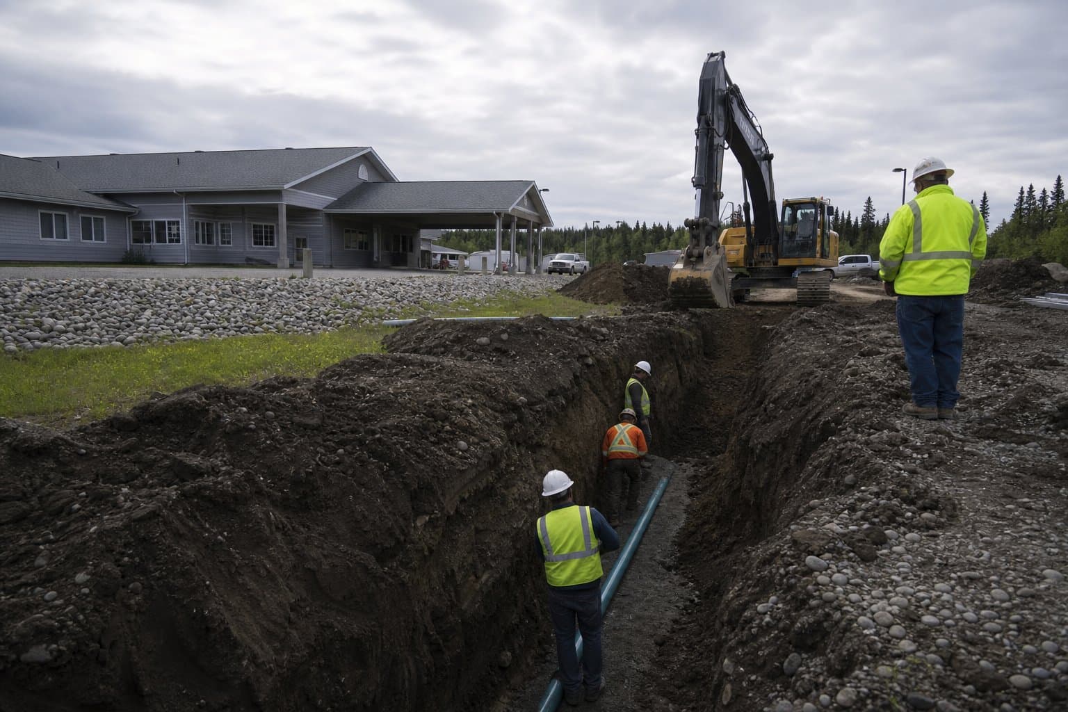 Cover image for article: State alert says Delta Junction trench that killed two had no cave-in protection