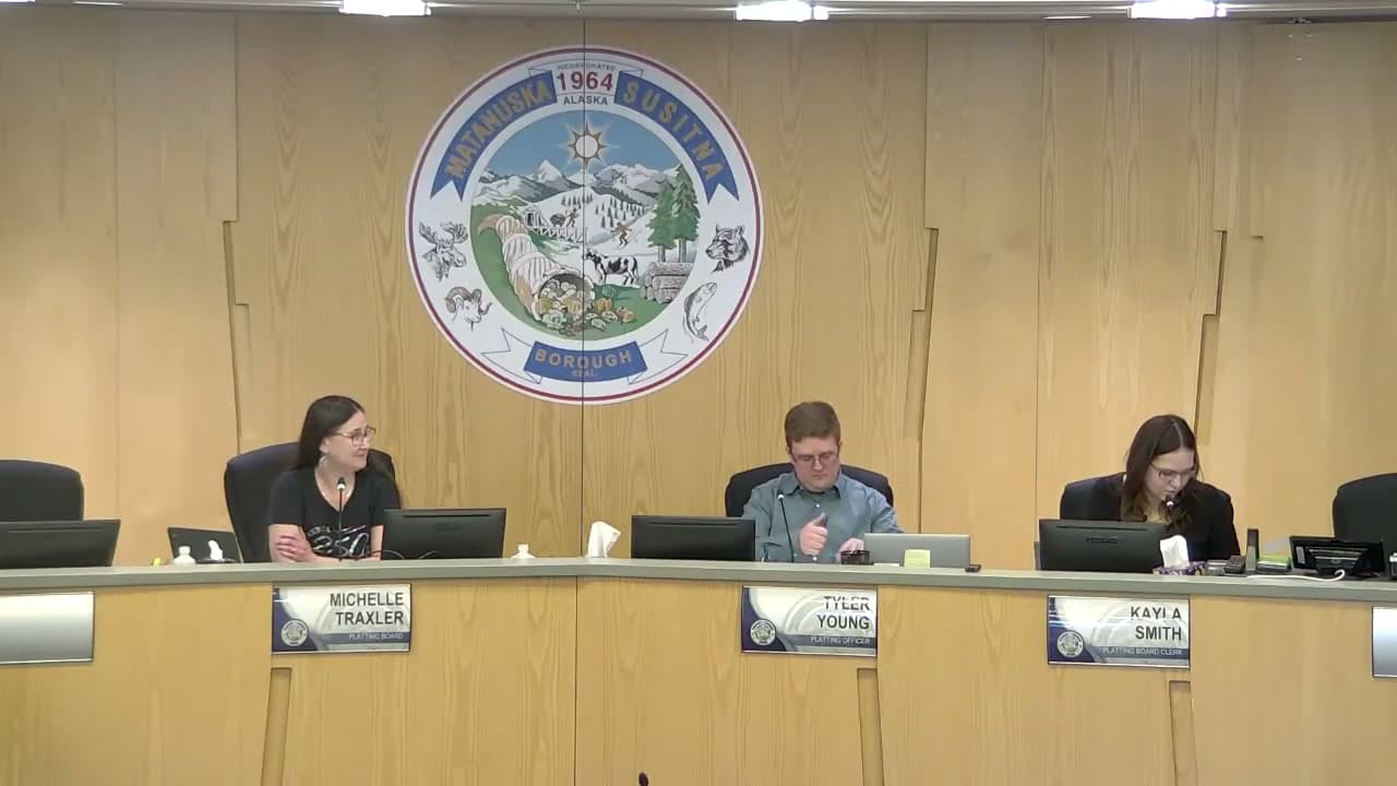 Cover image for article: Mat-Su Borough Platting Board approves Bartlett Hills subdivision with road waiver