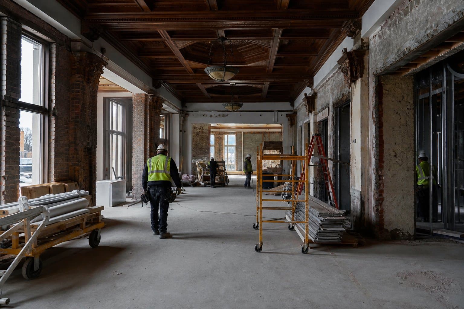 Cover image for article: Anchorage begins building a downtown library in Historic City Hall