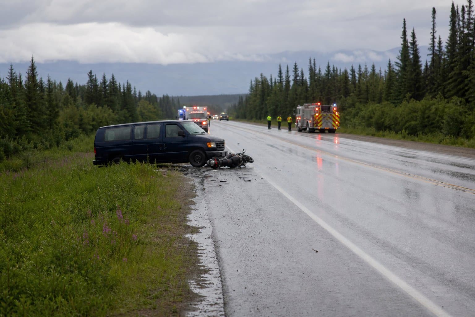 Cover image for article: Motorcyclist dies after Parks Highway collision in Meadow Lakes