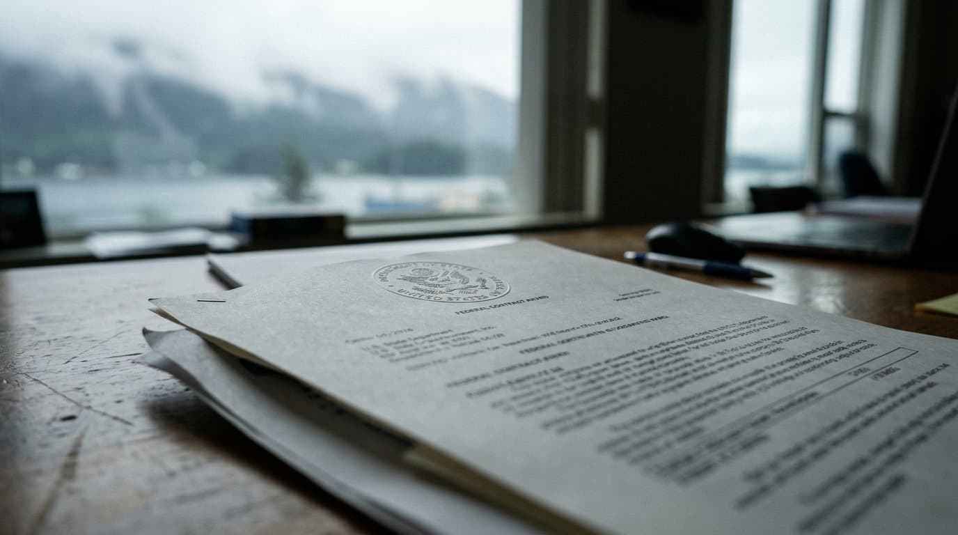 Cover image for article: Federal records list a $1.1 million State Department staffing order under two Juneau-based firms