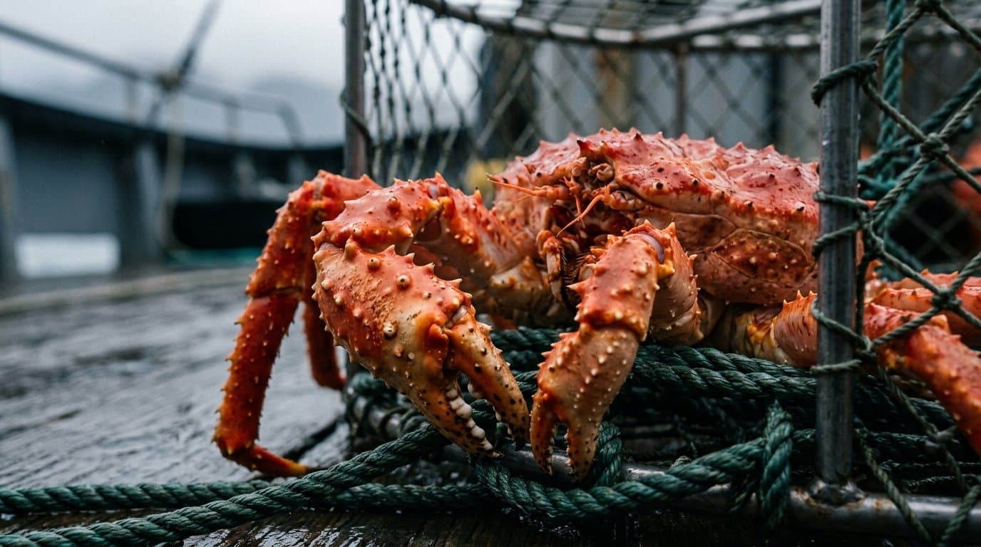 Cover image for article: Southeast king crab quota rests on a figure the state's own report gives two ways