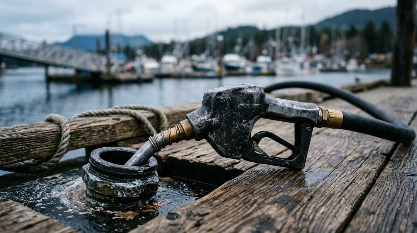 Cover image for article: Petro Marine wants a new Wrangell fuel dock, saying its floats nearly touch bottom