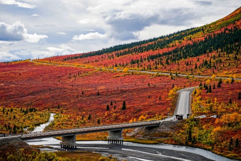 Cover image for article: Denali's new bridge is finished, and buses still cannot cross it until 2027