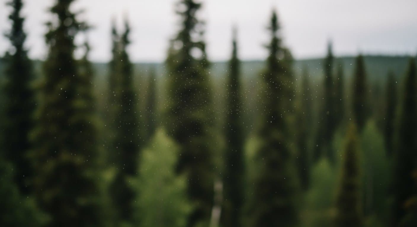 Cover image for article: Tatlanika Fire smoke reaches Fairbanks, 39 miles away