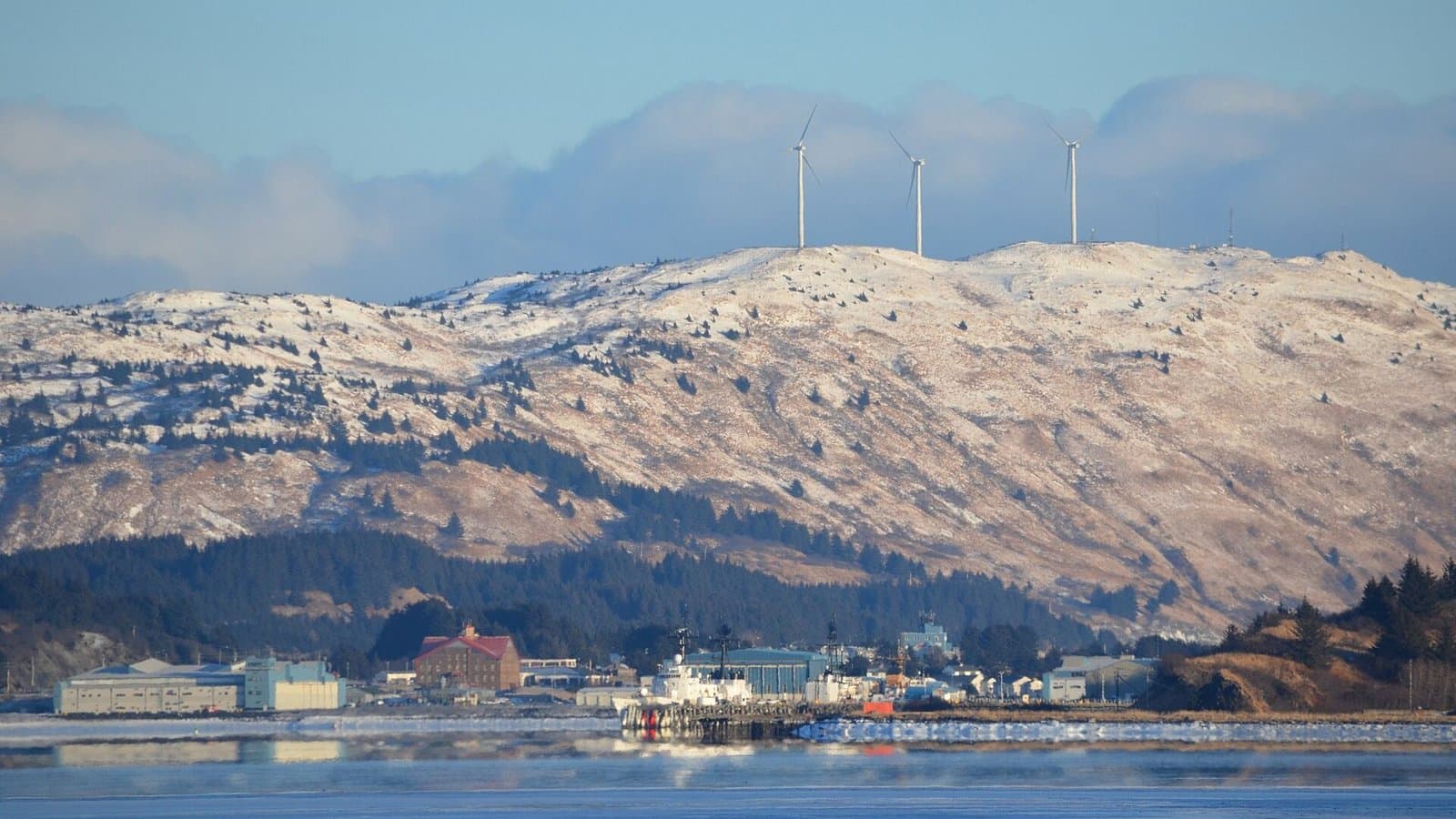 Cover image for article: Coast Guard Base Kodiak energy contract with Kodiak Electric is valued at $31.3 million