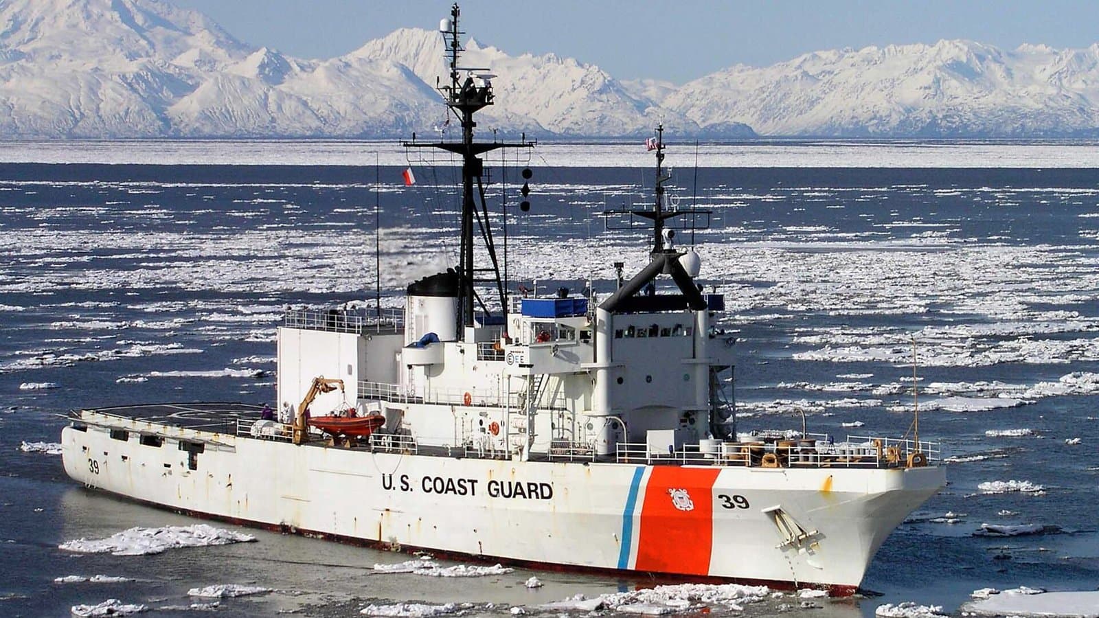 Cover image for article: Coast Guard watched Russian navy ships map the seafloor in U.S. waters off Alaska