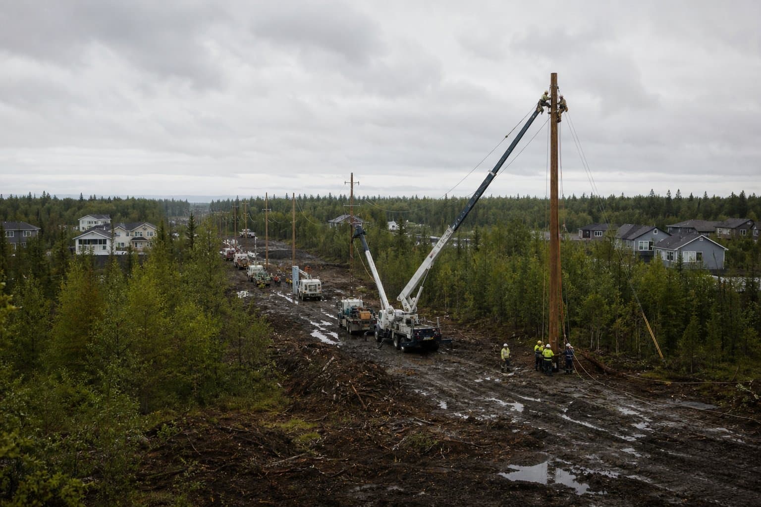Cover image for article: MEA is building a 40-acre substation in Meadow Lakes for Mat-Su's growing grid