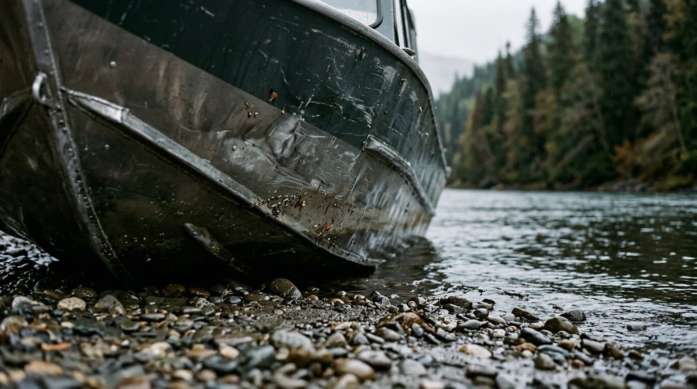 Cover image for article: Wildlife trooper rescues two Petersburg boaters stranded overnight on the Stikine River