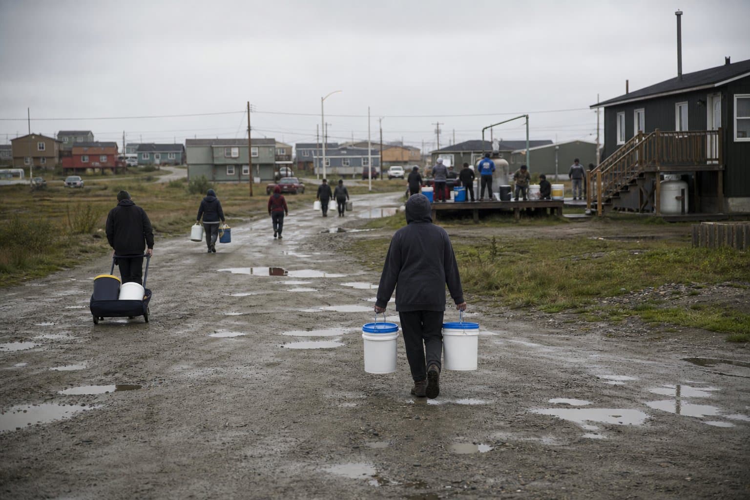 Cover image for article: Many Bethel homes still haul water. This money starts to change that.