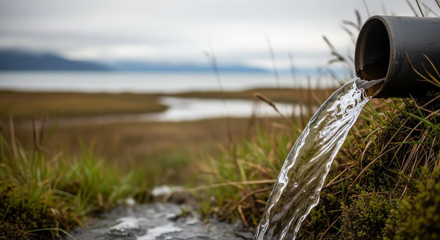 Cover image for article: ADEC proposes final discharge permit for Kodiak landfill leachate plant