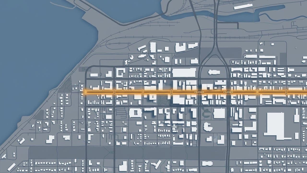Cover image for article: Anchorage keeps funding a $5 million median barrier on 5th Avenue