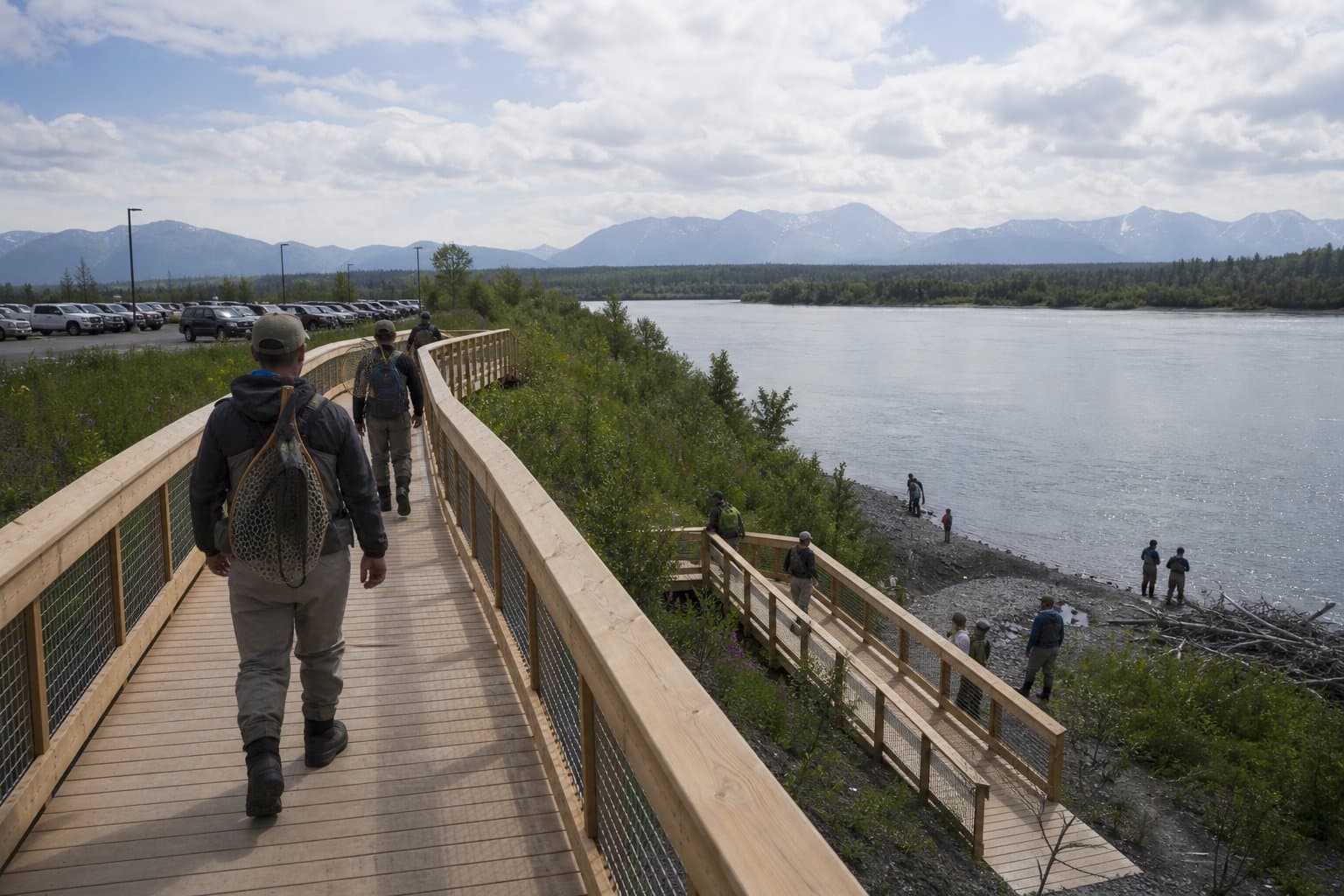 Cover image for article: Kenai River Flats access project nears July 1 opening