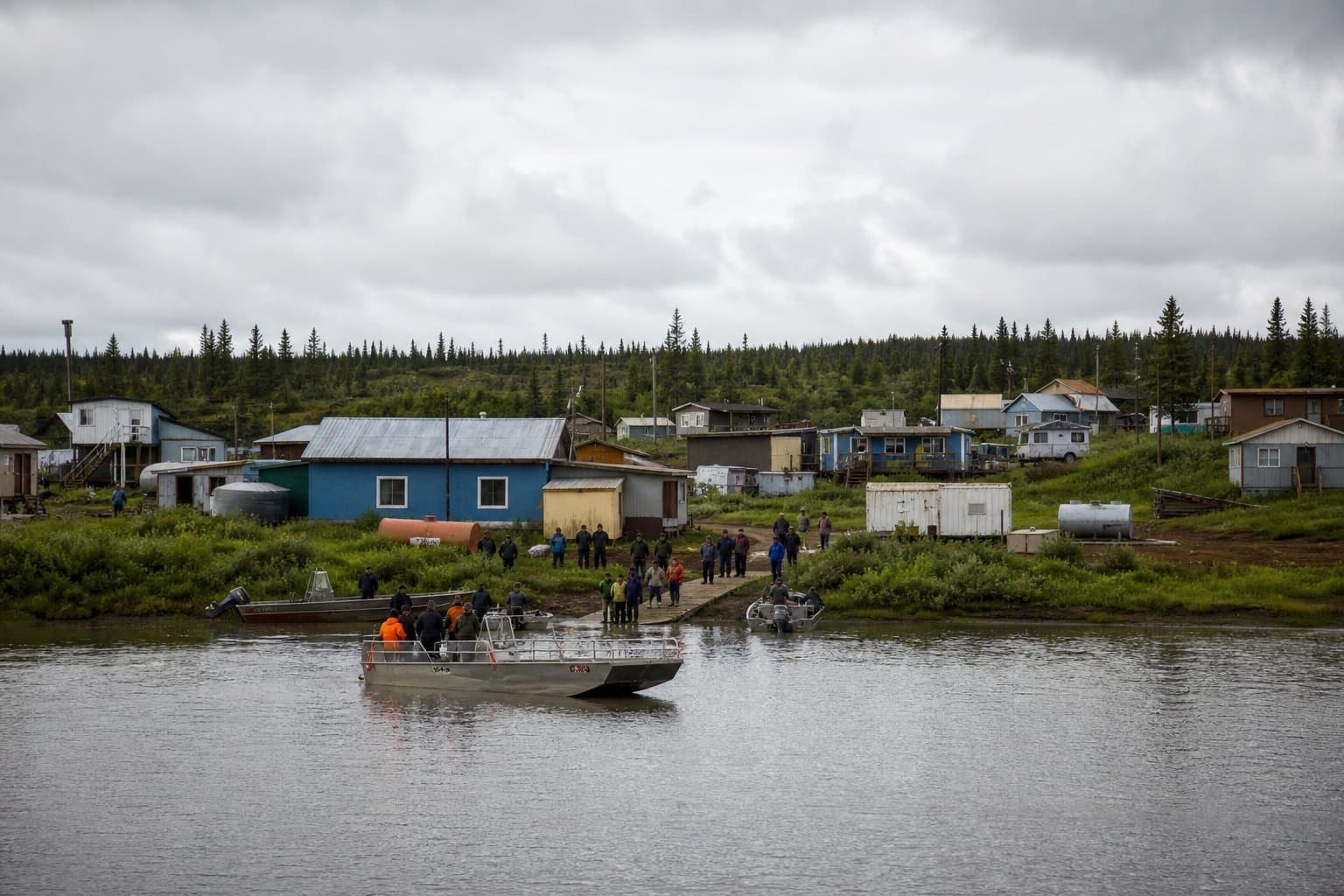 Cover image for article: TCC boat trip brings policymakers face-to-face with Interior village needs