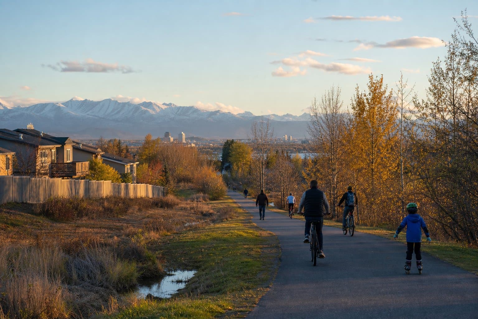 Cover image for article: Anchorage trails plan keeps Muldoon trail but drops JBER from its name