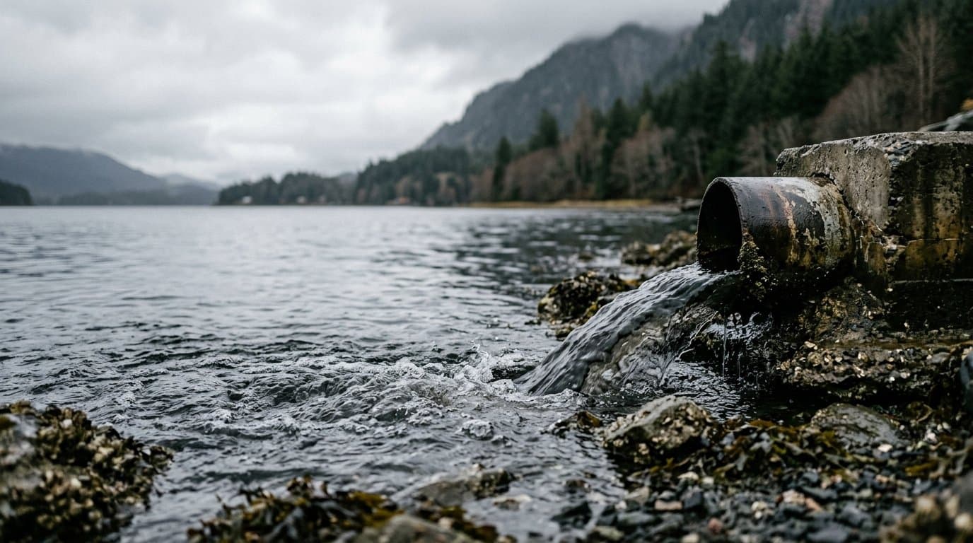 Cover image for article: State moves to finalize Juneau sewage plant permit despite years out of compliance