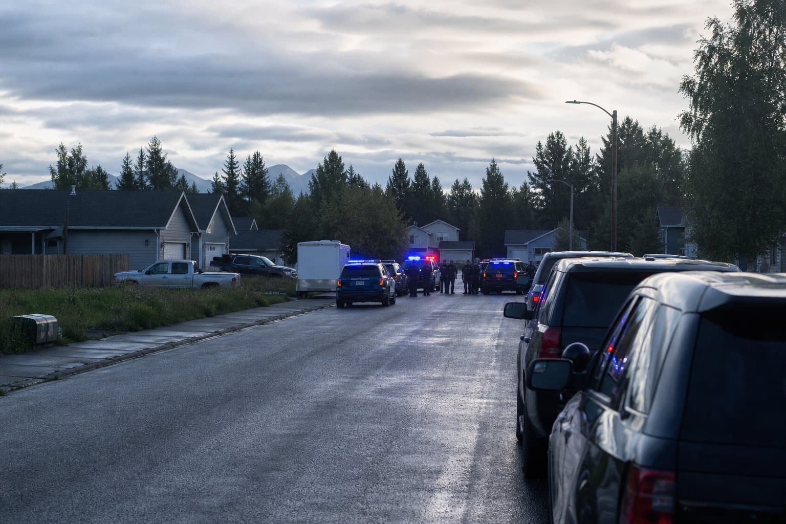 Cover image for article: Two separate Wasilla shootings Saturday — one suspect was a felon with three warrants