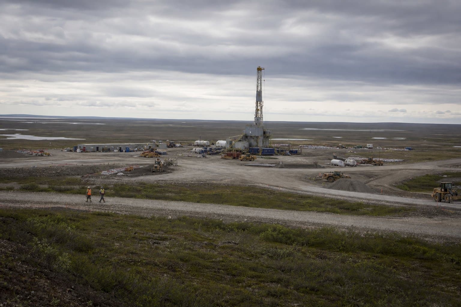 Cover image for article: A gravel permit, and how North Slope oil is built on gravel