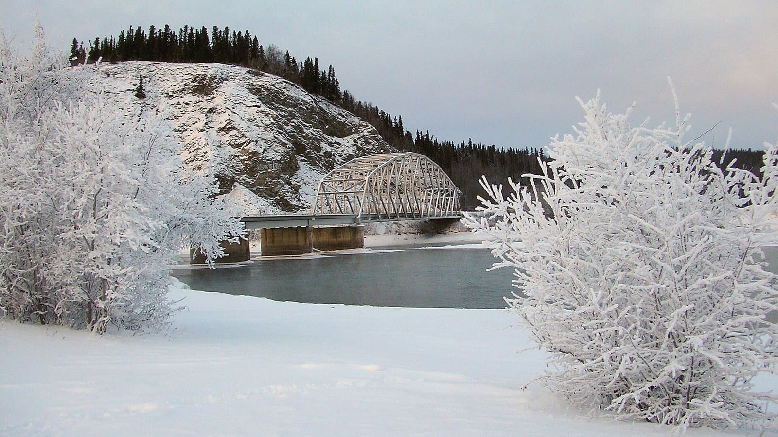 Cover image for article: State expects seismic retrofit of Tanana River Bridge at Big Delta to start in mid-October