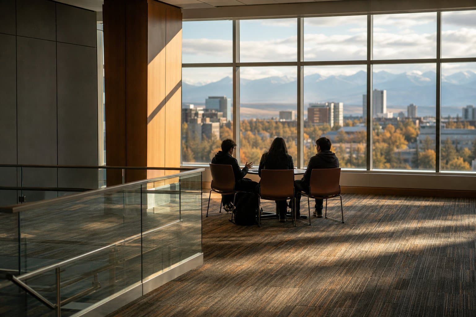 Cover image for article: Three students share the Anchorage Assembly's youth representative seat