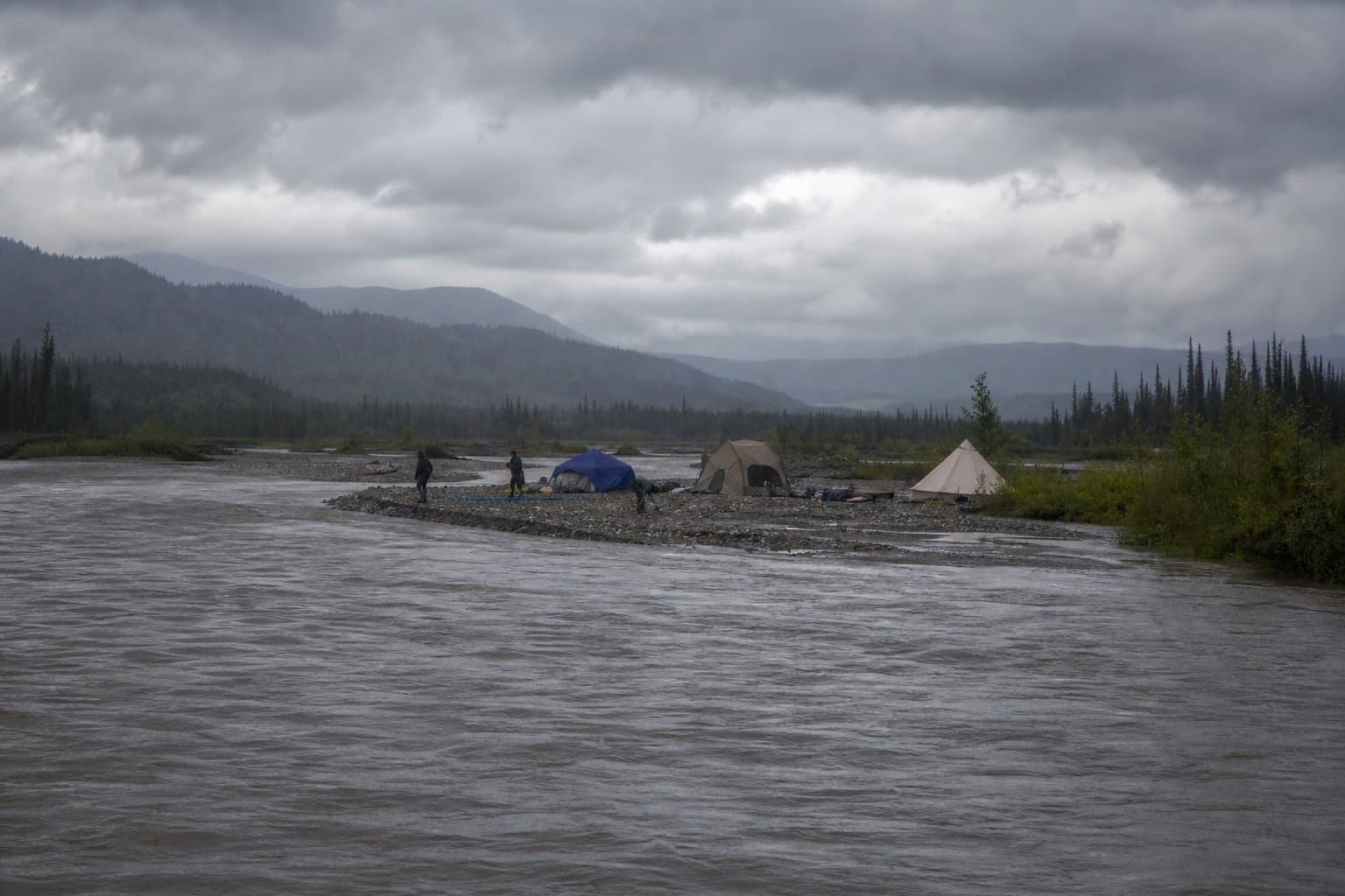 Cover image for article: Rain forecast for Yentna and Skwentna gravel bars through Monday night