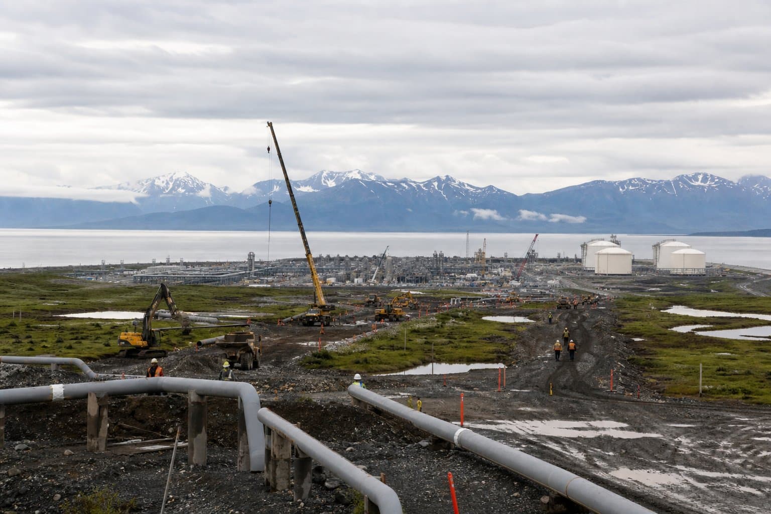 Cover image for article: HB 381 exempts Alaska LNG project property from municipal taxes, replaces with volumetric splits