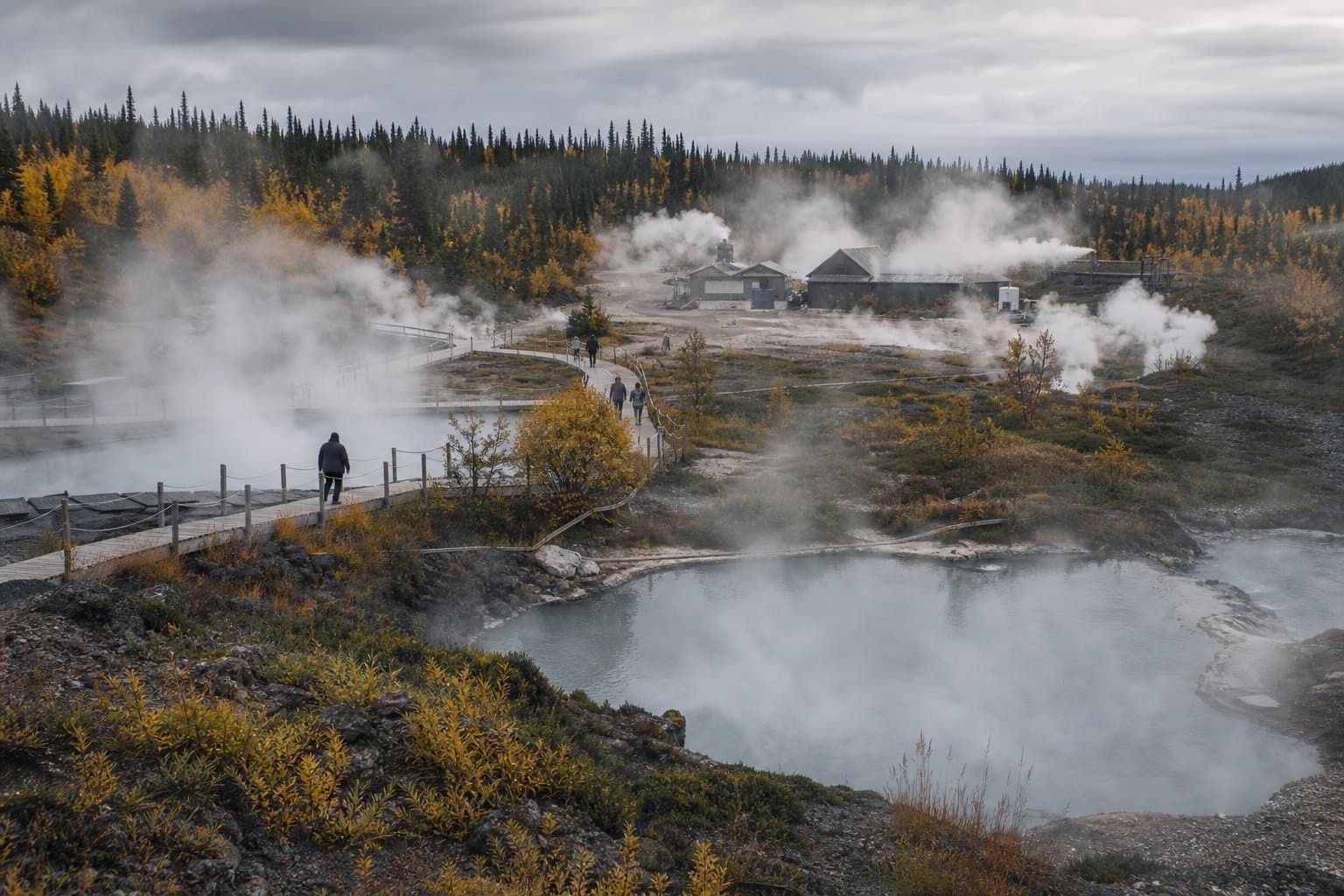 Cover image for article: Fairbanks companies seek a year-round water right for the pool at Circle Hot Springs